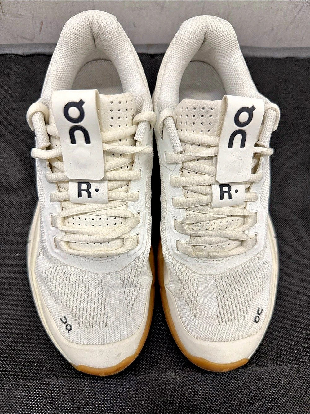 On The Roger Pro White Athletic Shoes